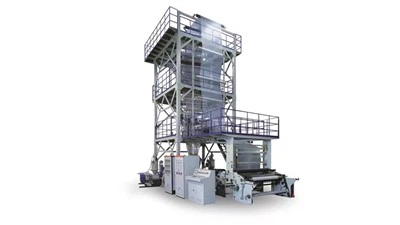 ABC Trojvrstvový rotačný filmový fúkací stroj